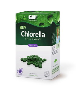 chlorella v tabletách