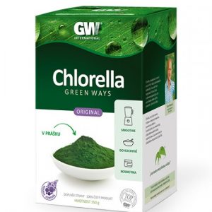 Chlorella v prášku