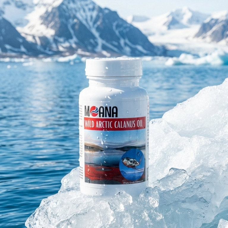 MOANA Wild Arctic Calanus Oil 2x balenie – Obrázok 2