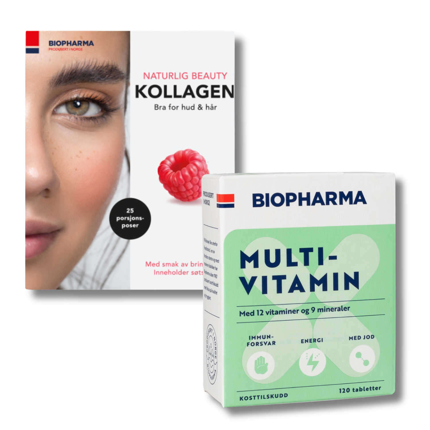 naturlig kollagen a biophrama multi-vitamin